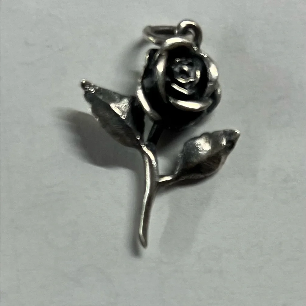 James Avery Silver Rose